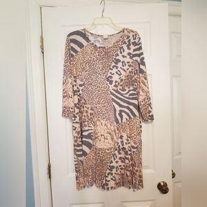 Animal Print Dress